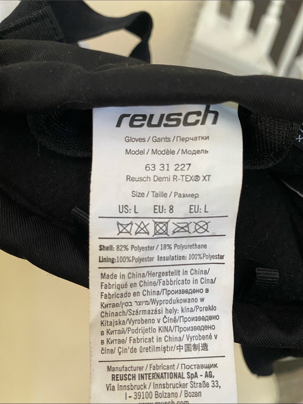 Reusch SoftShell R-loft Extra warm glove size L - Picture 4 of 5